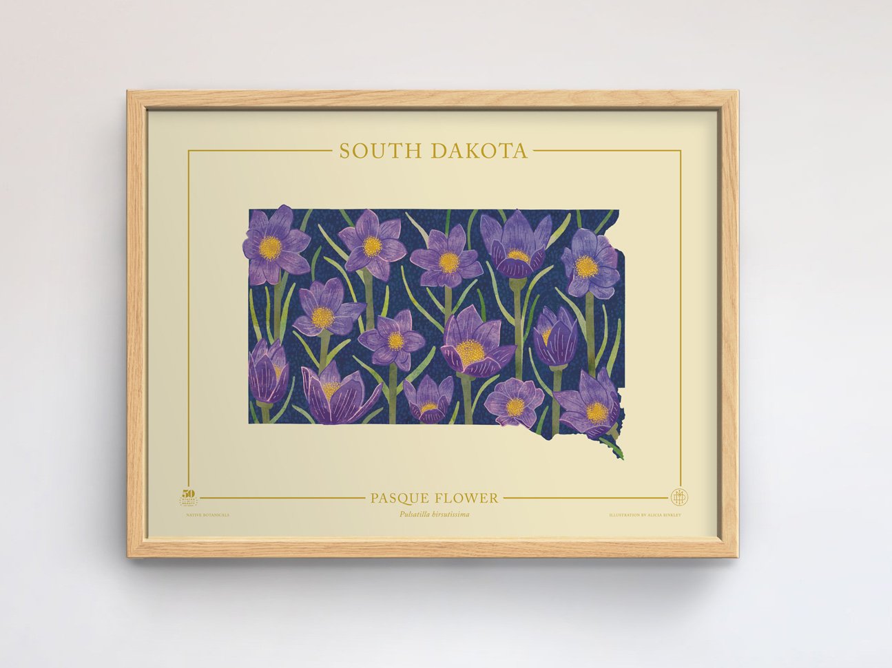 South Dakota Native Botanicals Print