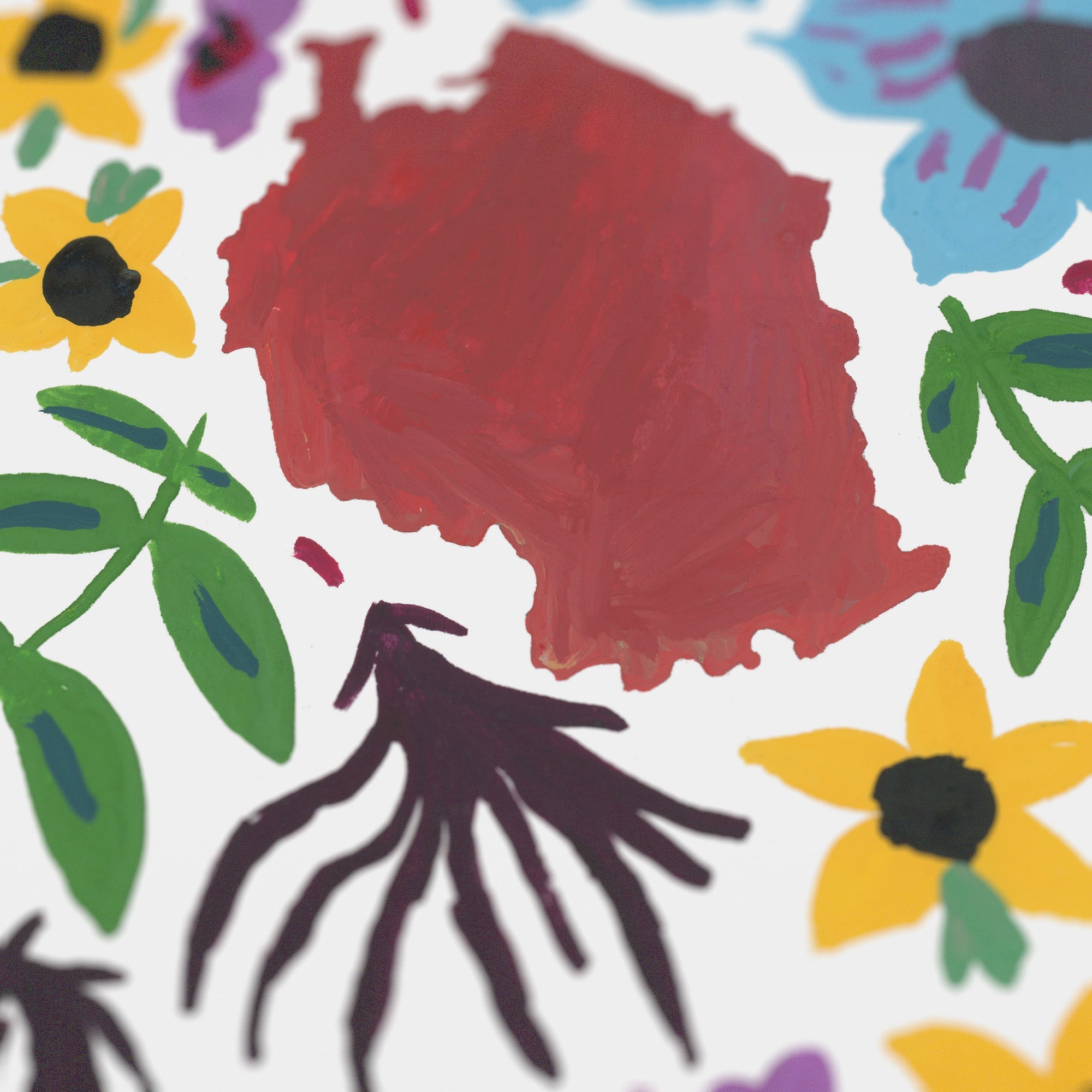 Tanzania Gouache Print