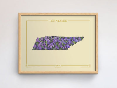 Tennessee Native Botanicals Print