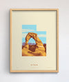 Utah State Print - Arches National Park