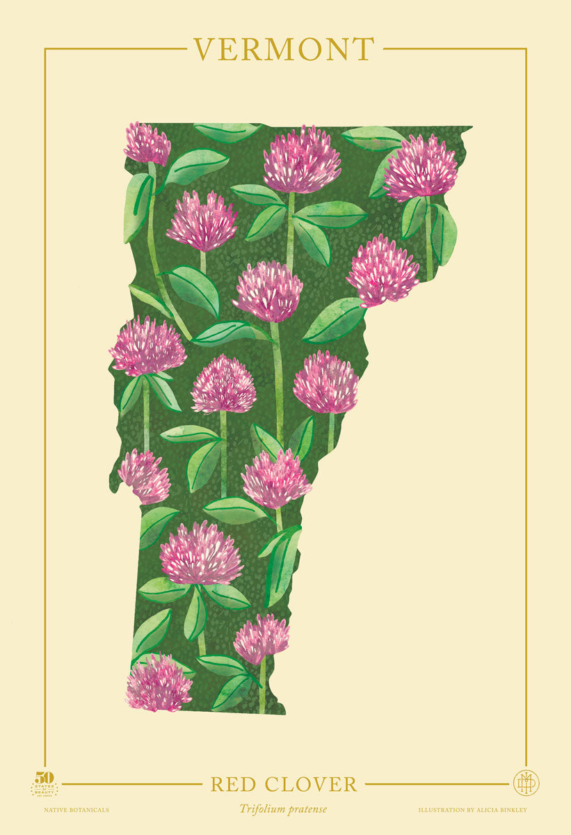 Vermont Native Botanicals Print