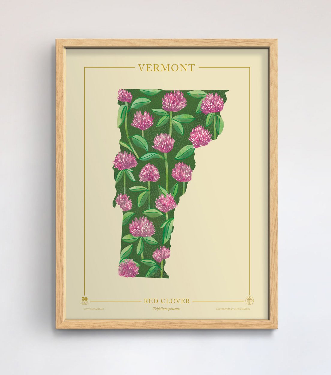Vermont Native Botanicals Print