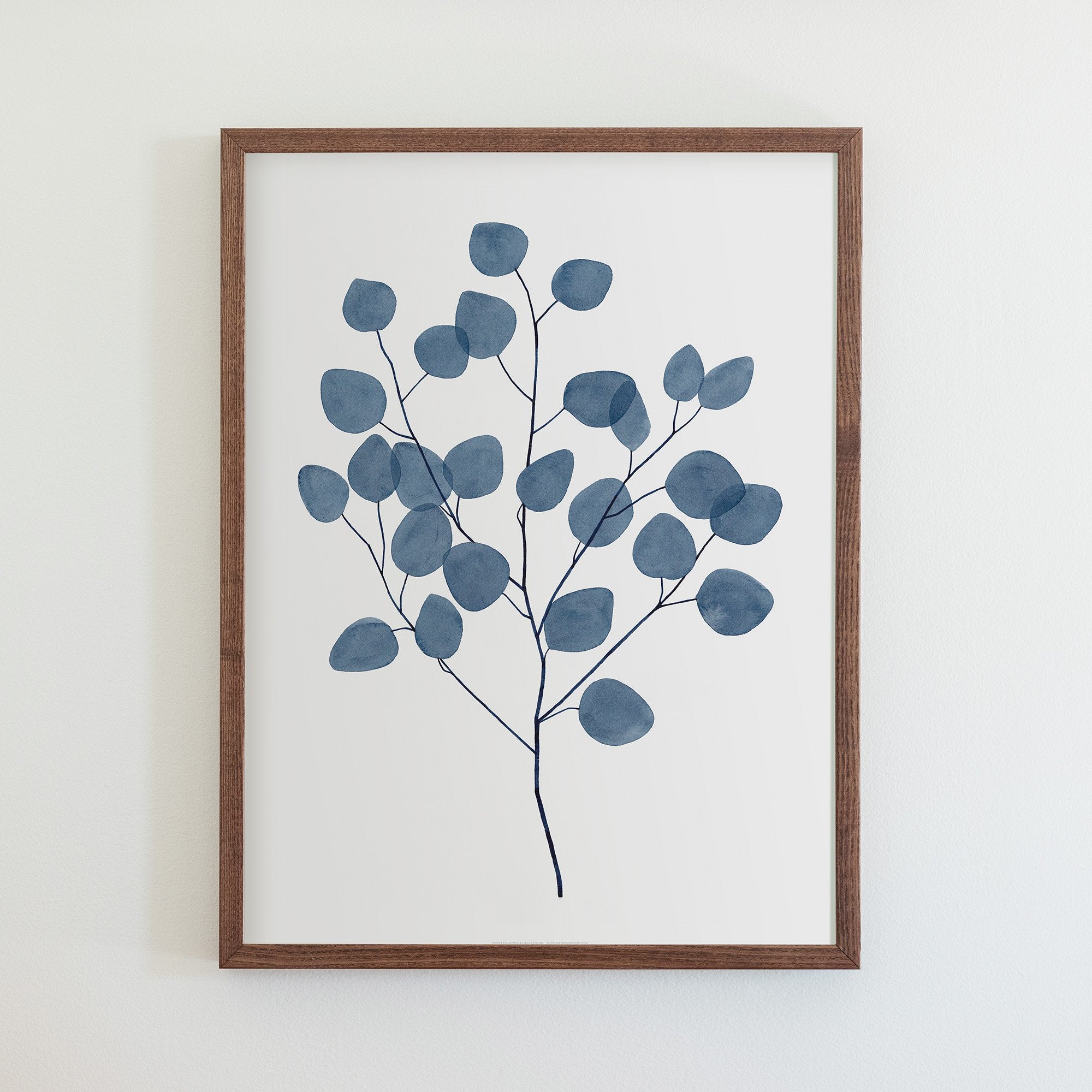 Winter Eucalyptus Print