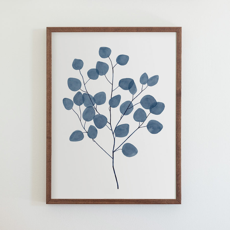 Winter Eucalyptus Print