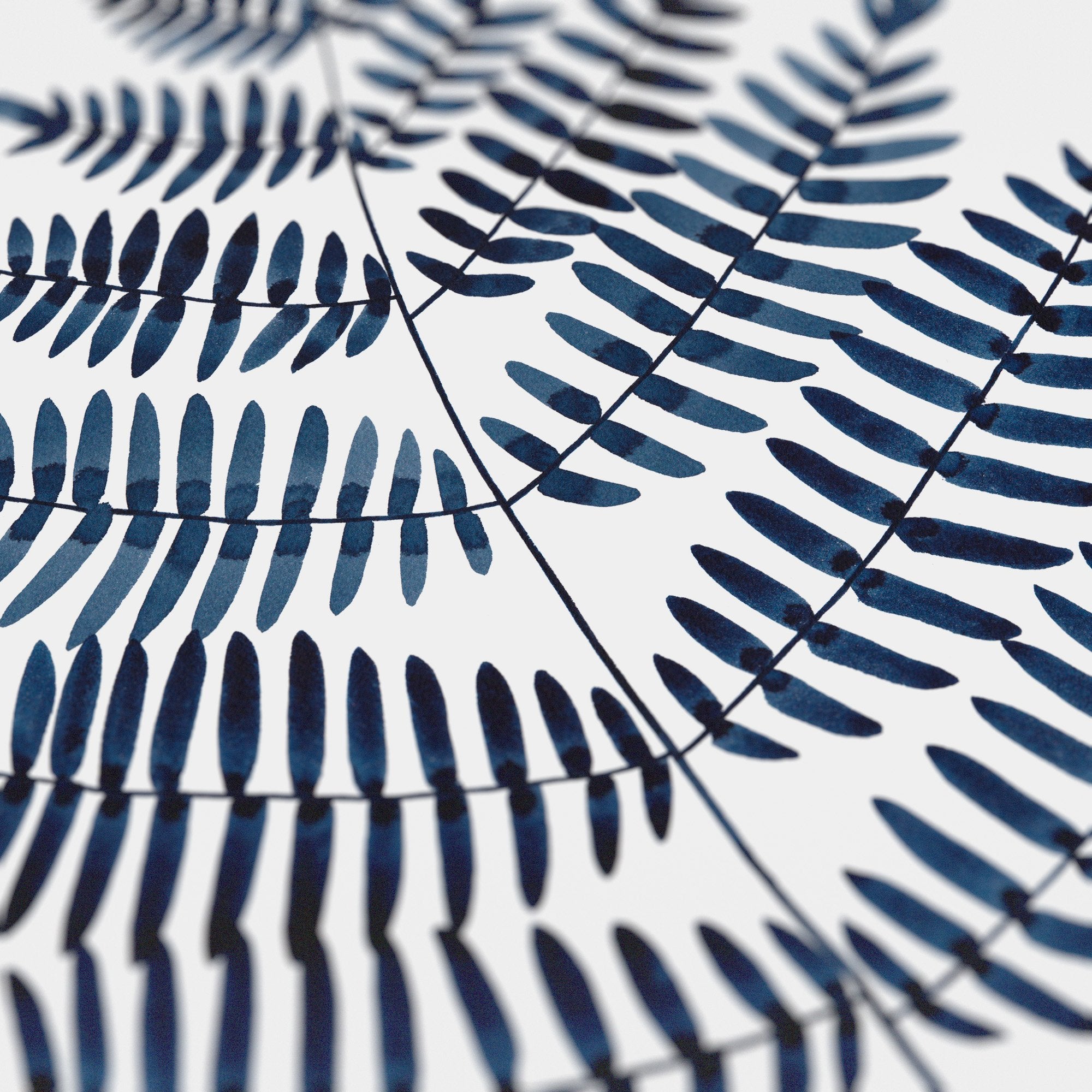 Winter Fern Print