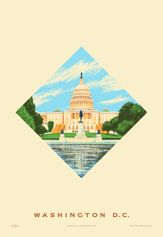 Washington DC Print