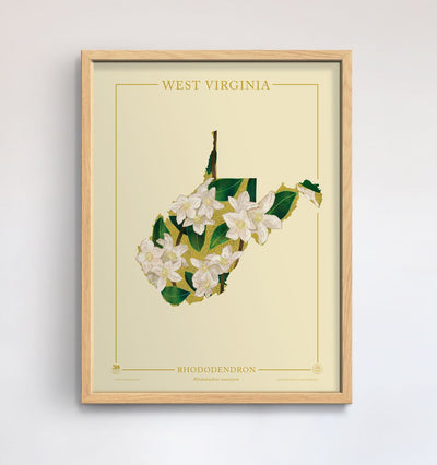 West Virginia Native Botanicals Print