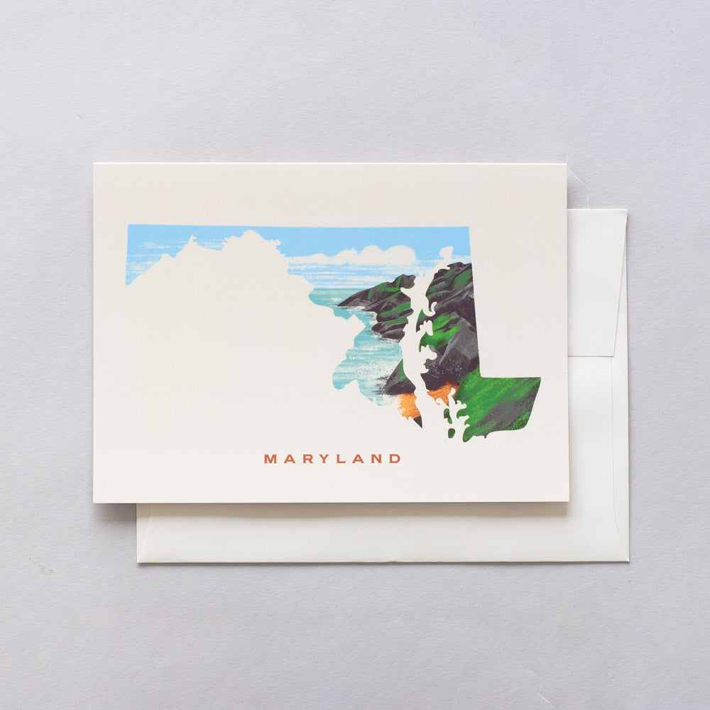 Maryland Greeting Card