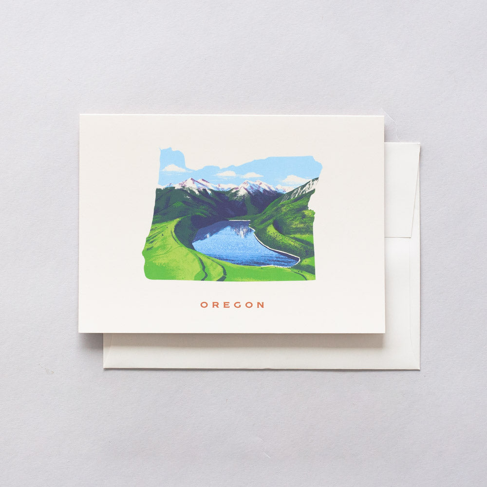 Oregon Greeting Card