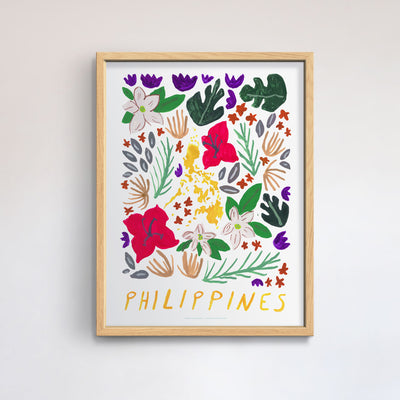 Philippines Gouache Print